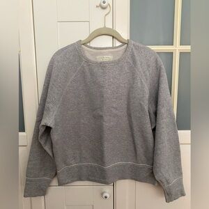 RAG & BONE Preloved Lt heather grey sweatshirt sz S
